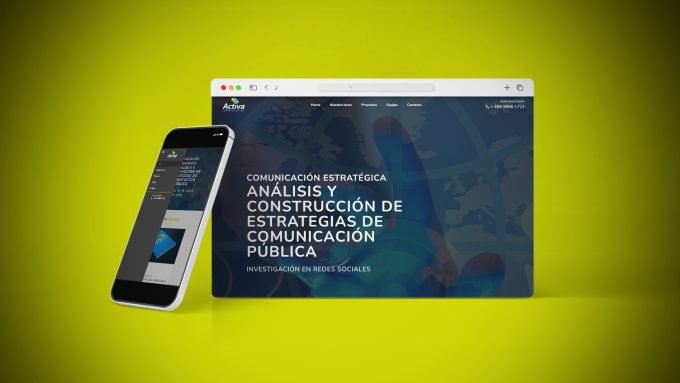 Diseño Web Activa Communication
