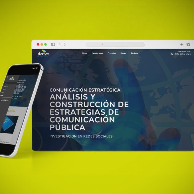 Diseño Web Activa Communication