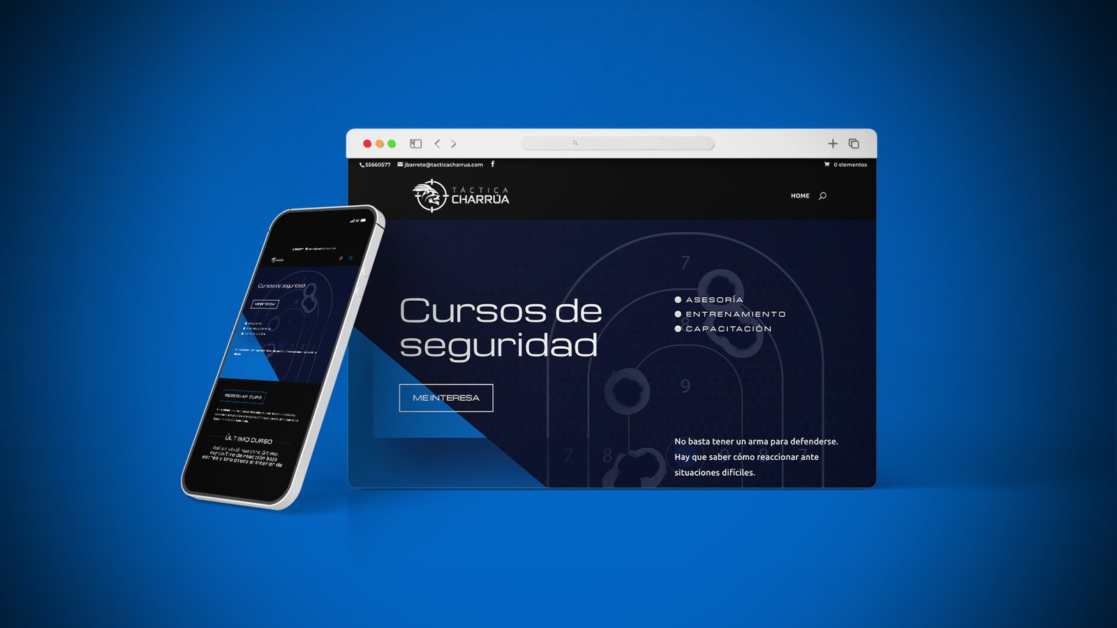 Website Táctica Charrúa