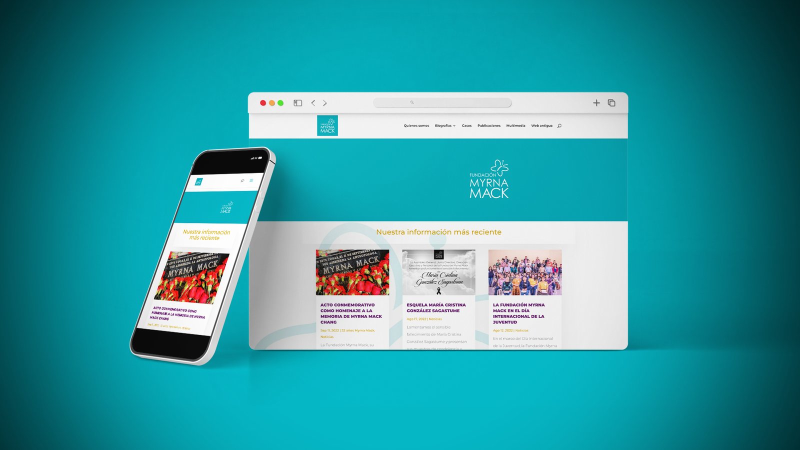 Website Fundación MM